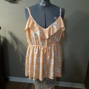 NWT Torrid Peach Top